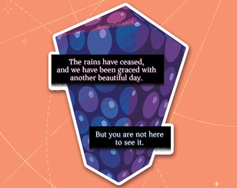 The Grapes Sticker