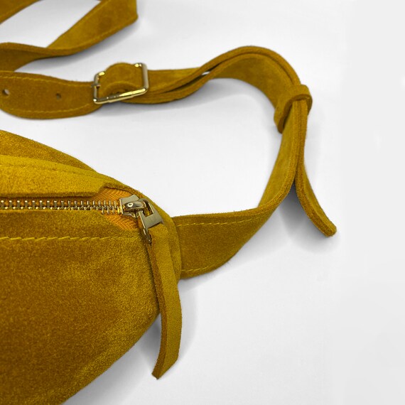 即日発送COYSEIO SUEDE BELT BAG BROWN ベルト バッグ Coyseio SUEDE BELT BAG BROWN ベルト バッグ
