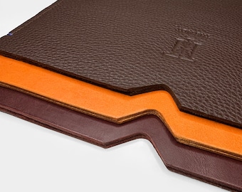 Leather MacBook Sleeve: Slim Laptop Cover, MacBook Air/Pro, iPad