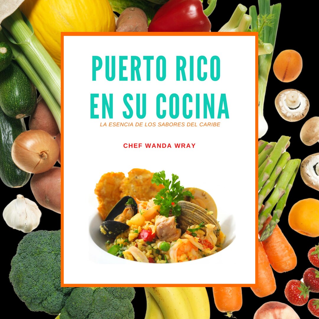 Puerto Rico En Su Cocina, Libro De Increibles Recetas Puertorriqueñas ...
