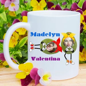 Best Friends Avocado Custom Mug Funny, Cute Personalized Sisters Coffee Cup Gift, Quirky Kitchen Decor, Foodie Customizable Drinkware