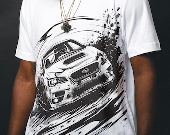 Subaru WRX STI T-Shirt: Unisex Motorsport Rally Car Tee