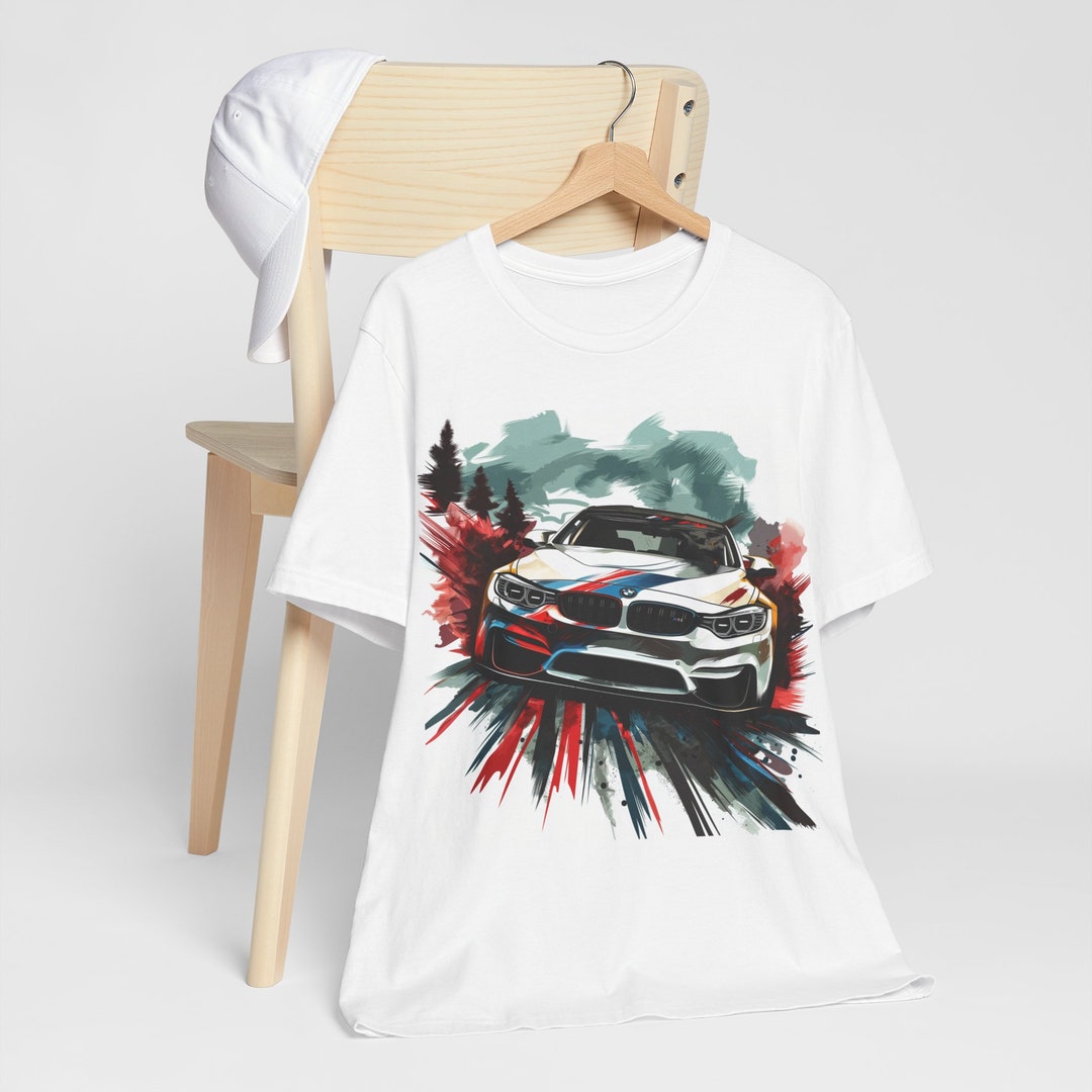 BMW M3 T-shirt With Race Track Design Perfect Petrolhead Gear for Road ...