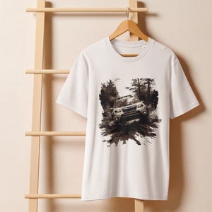 Vintage Subaru Forester T-Shirt: 90s Retro SUV Graphic, Organic Cotton