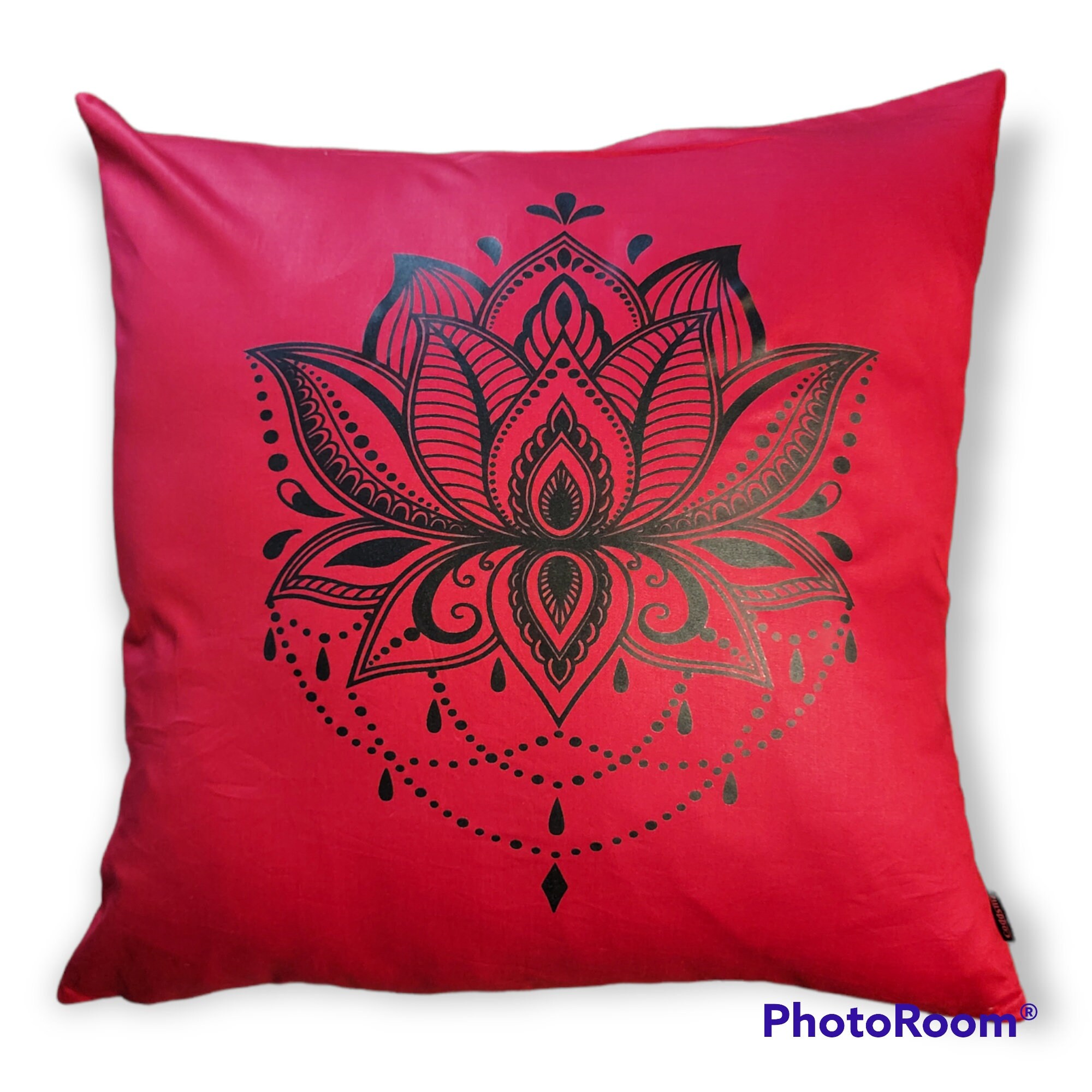 Lotus Flower Pillow Covering Pillow Covering Home Gift Soft Pillow