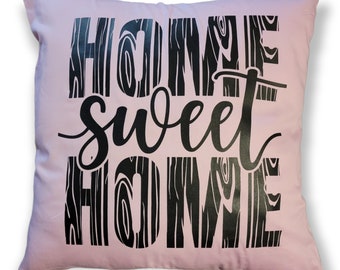 Home Sweet Home Pillow Covering; Pillow Covering; Home Gift; Soft Pillow Covering