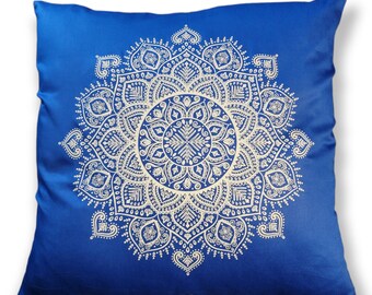 Mandala Pillow Covering; Pillow Covering; Home Gift; Soft Pillow Covering