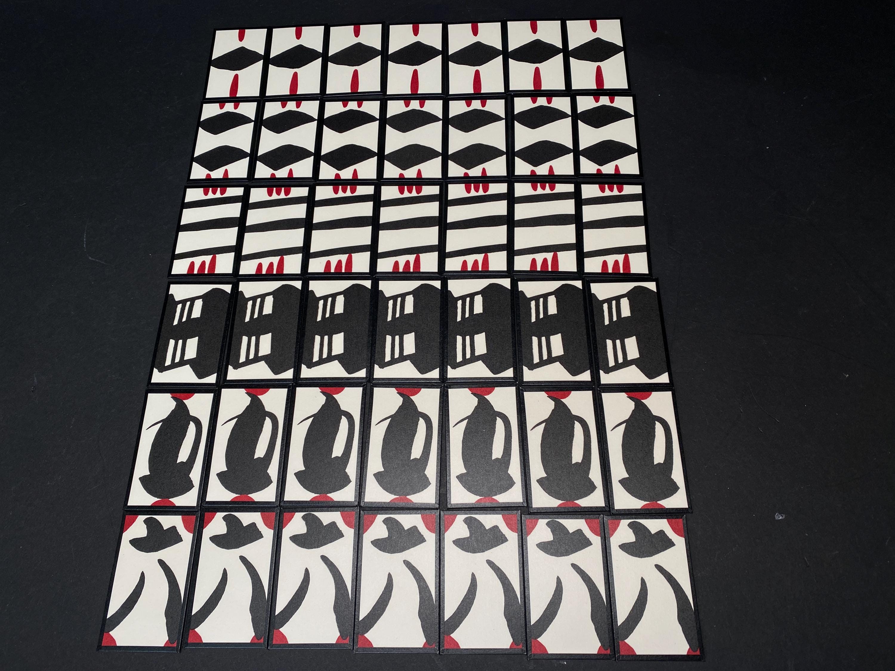 任天堂 引札、張札 手本引き用 大刀両用 70年代 ヴィンテージ 手本引き