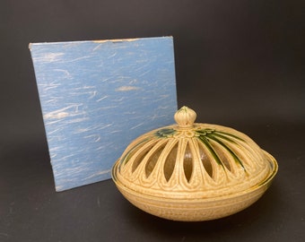 Cuenco de arroz de arcilla japonés con tapa: Olla Donburi de barro