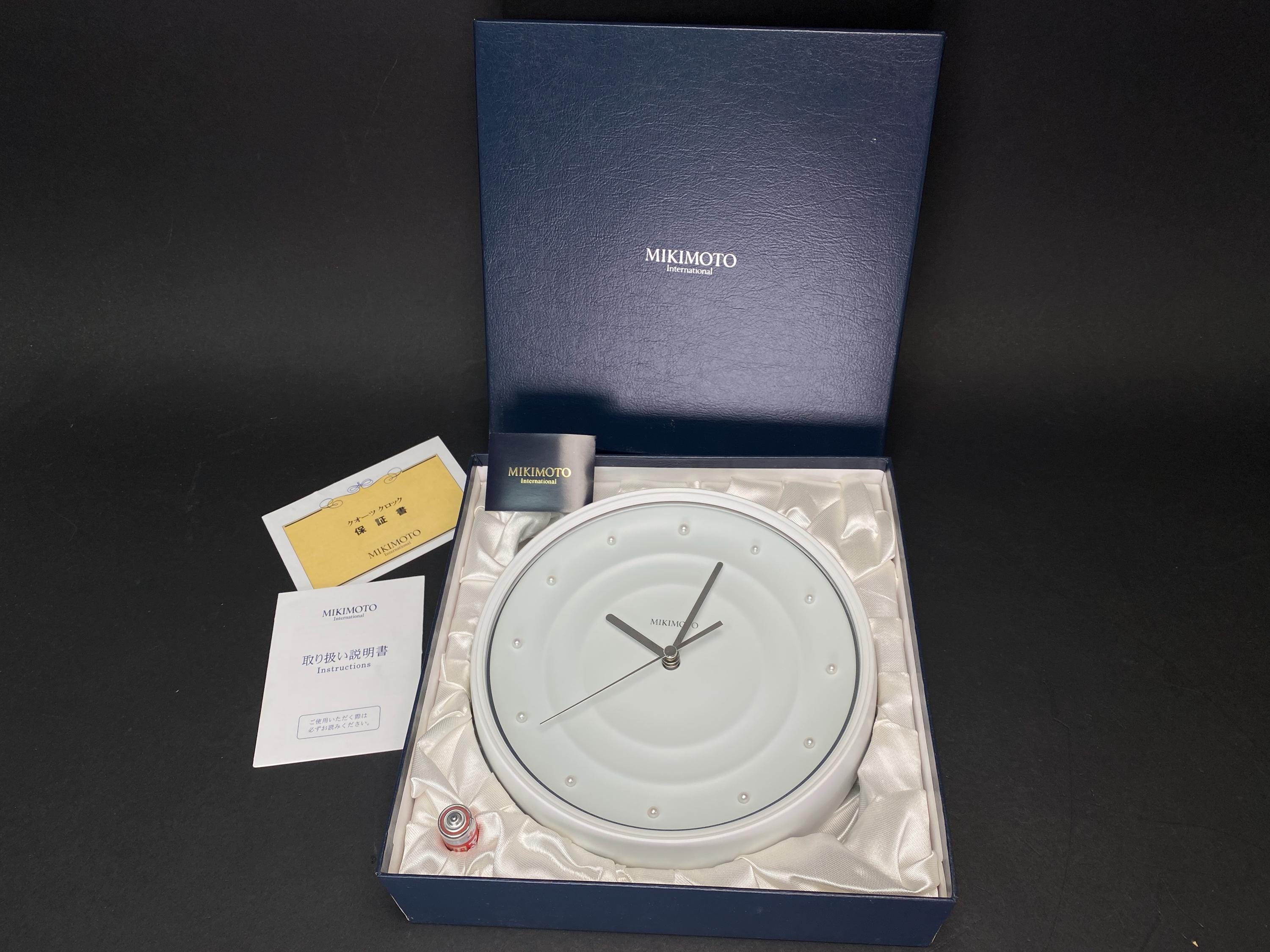 Mikimoto Clock - Etsy