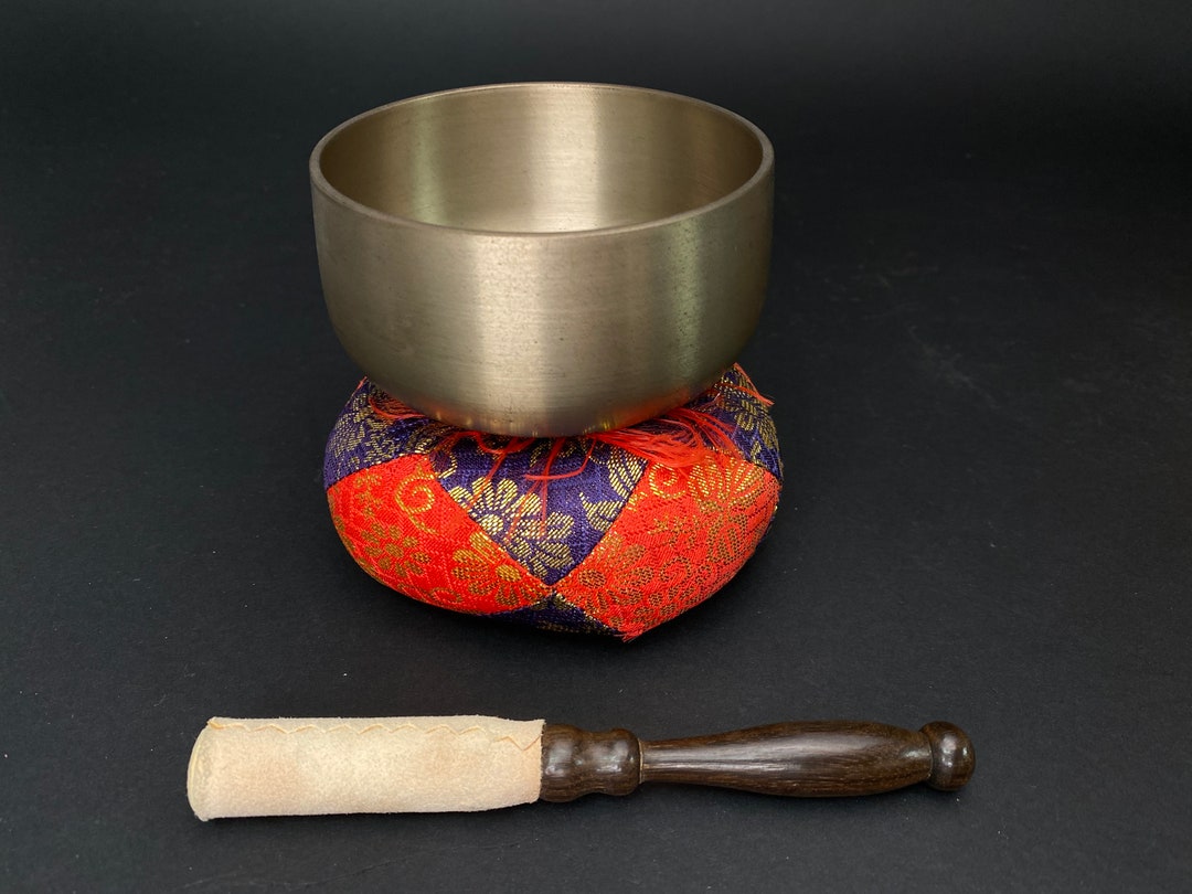 Japanese SINGING BOWL W3.5 Set of 3 Bronze Buddhist - Etsy