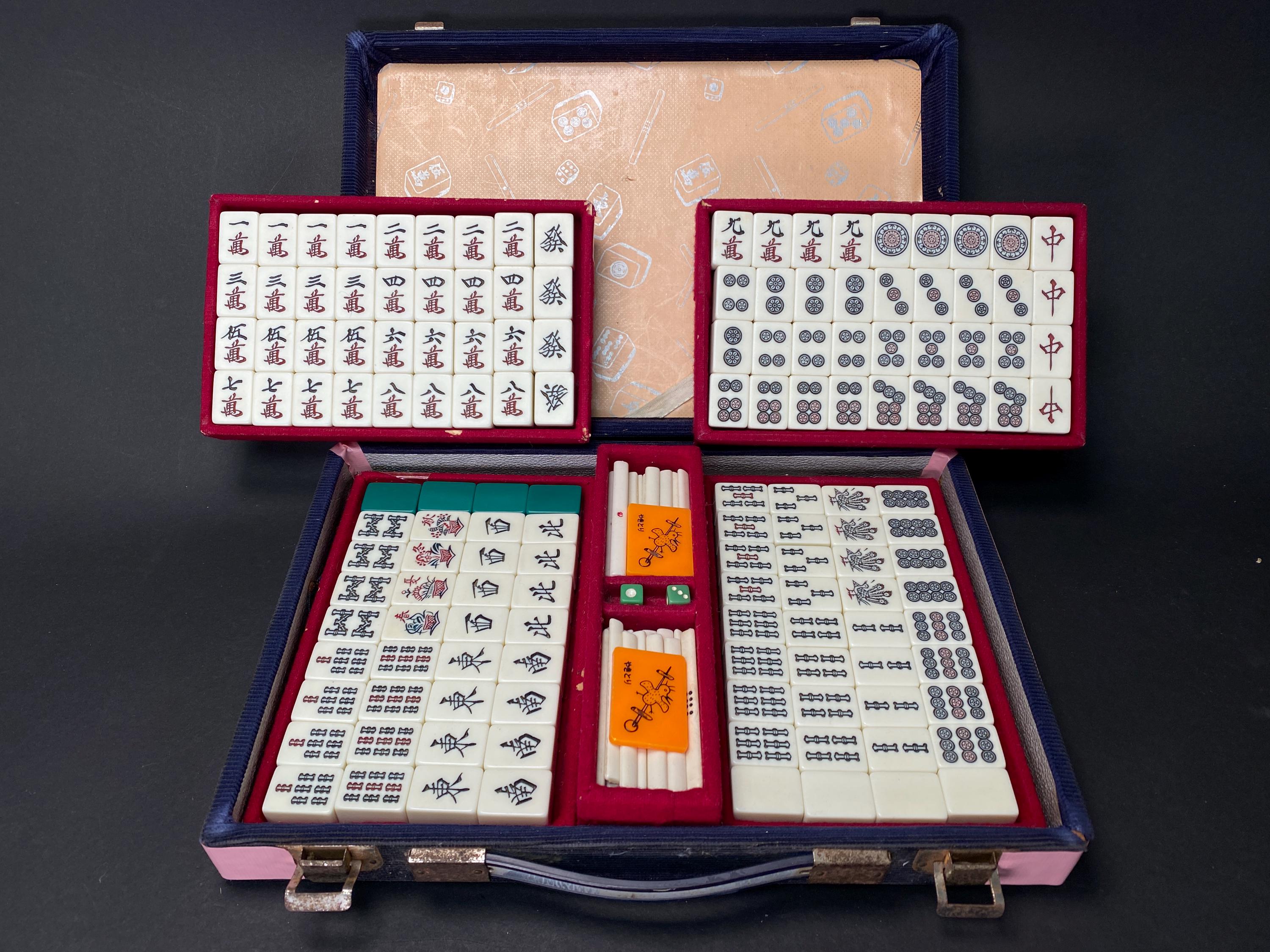 Antique mahjong set japan - Etsy 日本