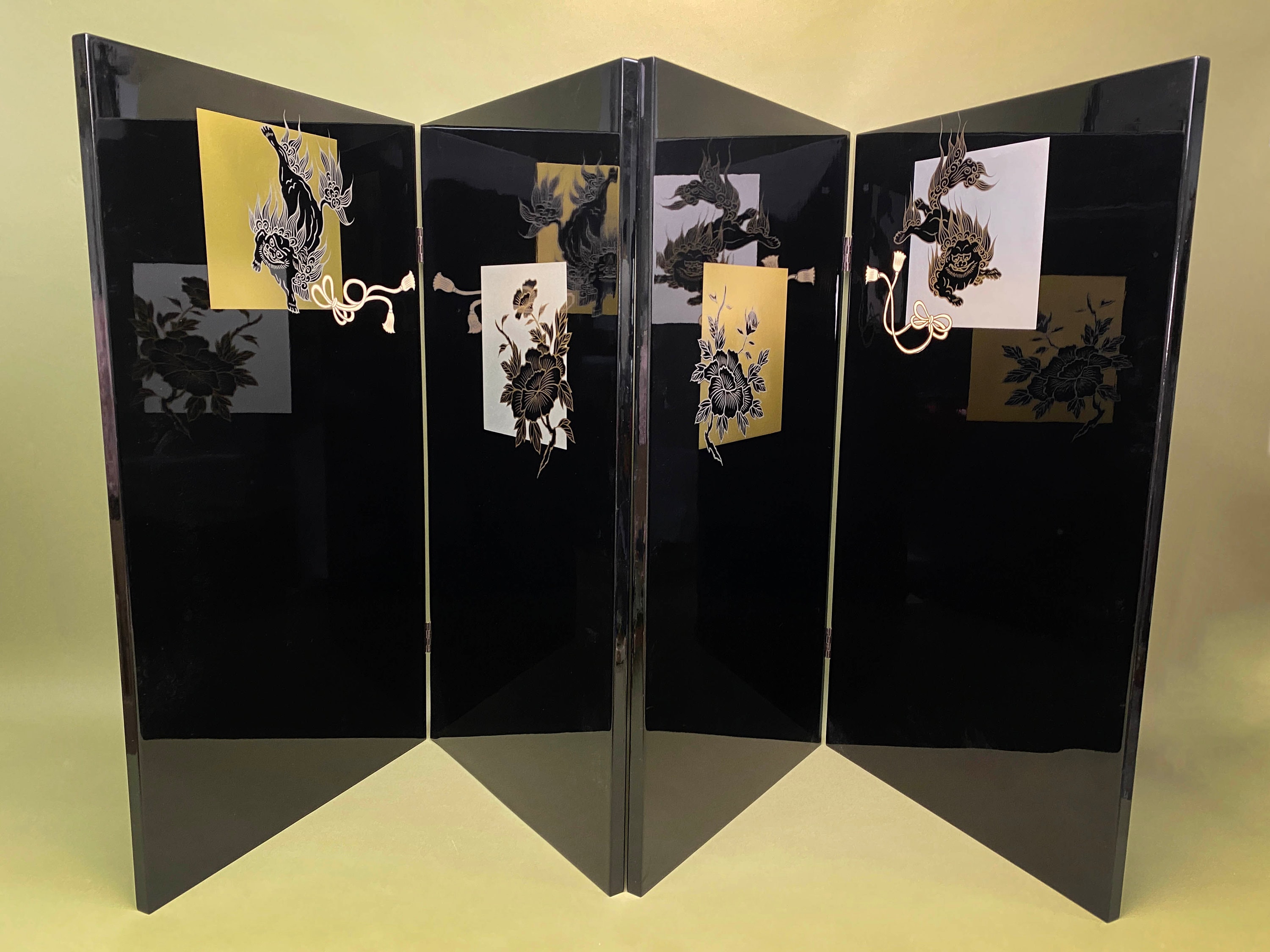 Fairy Ranmaru Juka Matsuoka ED Mini Byobu Folding Panel Screen Art Pony  Canyon