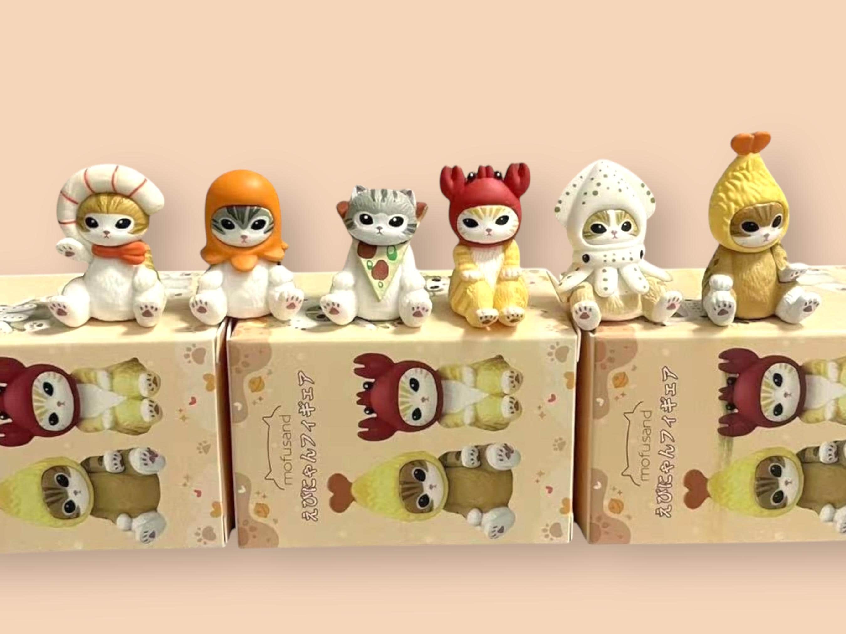 Buy Mofusand Seafood & Snack Cat Series Blind Box, Mascot Figure