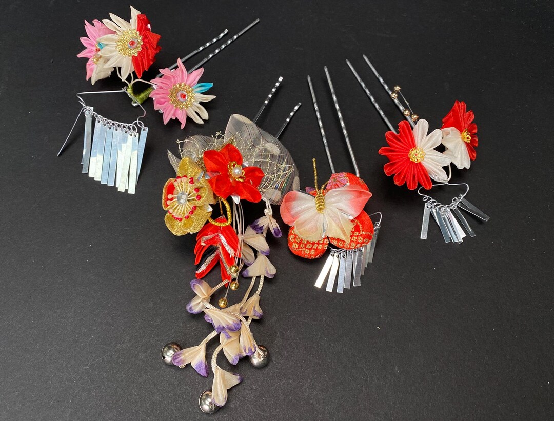 Grande Kit Per Creare Fiori Tsumami Kanzashi Ornamento Capelli Giapponese Rosa Grande Kit Per Creare Fiori Tsumami Kanzashi Ornamento Capelli Giapponese Rosa