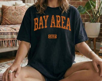 Bay Area Shirt, Comfort Colors T-Shirt, California Long Sleeve, Kids Tee, San Francisco Oakland Gift