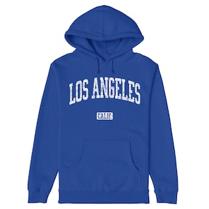 Los Angeles Hoodie | Vintage LA Sweatshirt | Retro Unisex Los Angeles Pullover | California Gift
