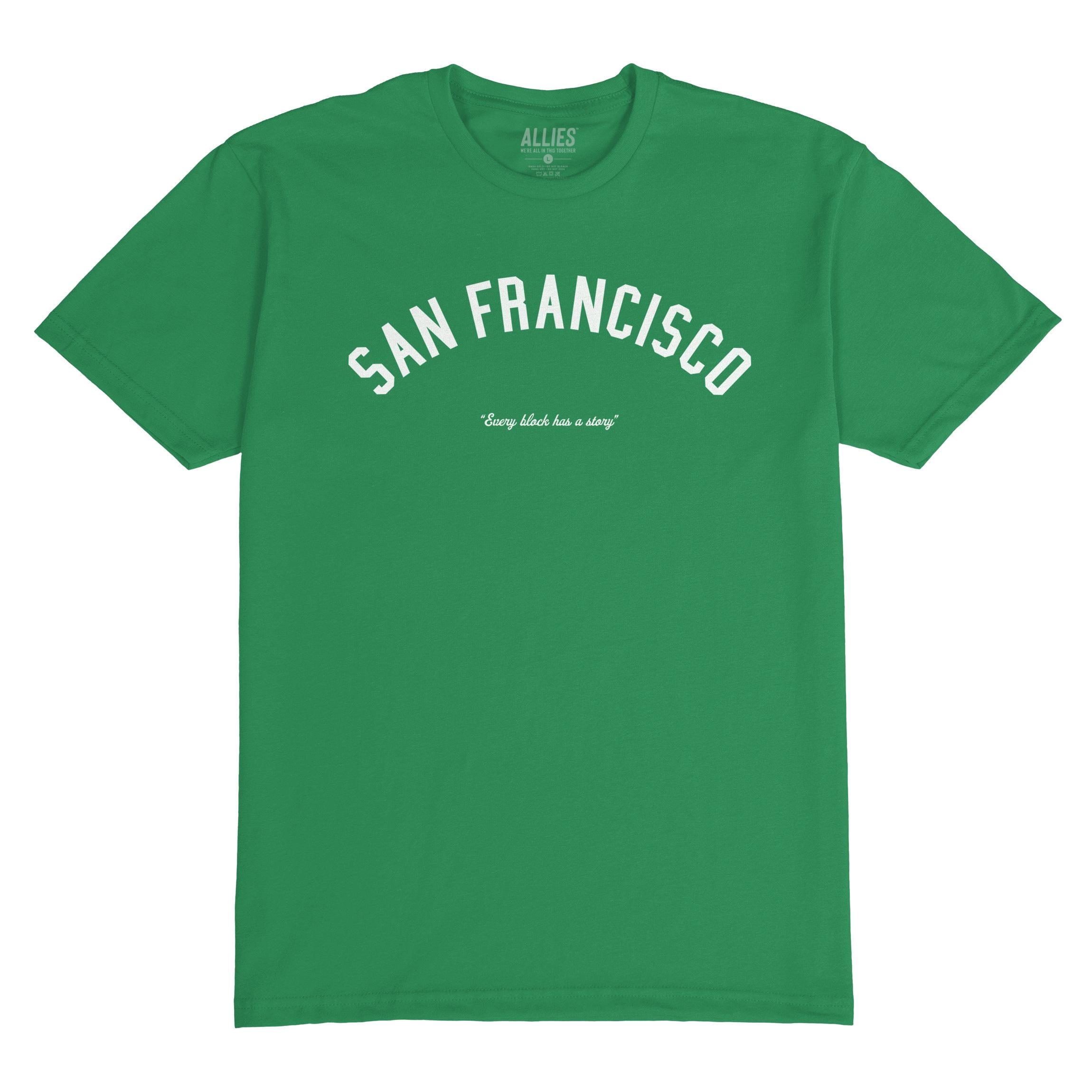 サンフランシスコストーリーTシャツ | メンズ＆ユニセックス向け