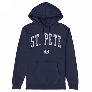 St. Pete 727 Hoodie | St. Petersburg Florida Sweatshirt | Area Code 727 Gift | Unisex Regular Fit Hoodie | Florida Local Apparel