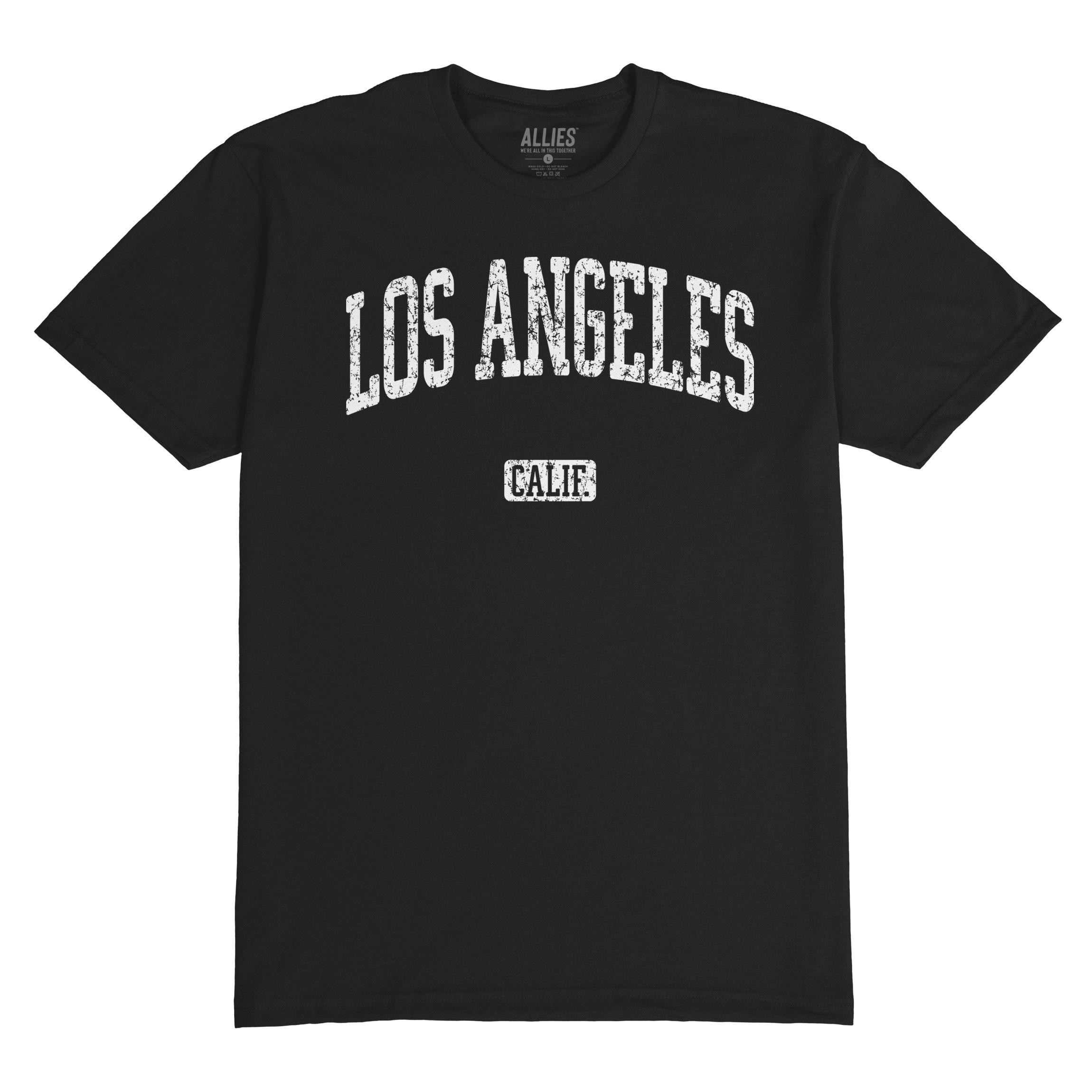 80s LA Cali Tee L ホワイト/ブラウン 80s LA Cali Tee L ホワイト
