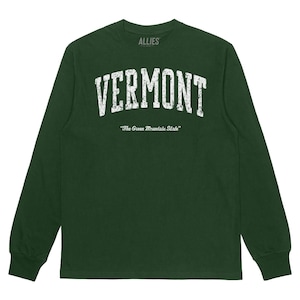 Vermont T-shirt | The Green Mountain State Tee | Men and Unisex Vermont Shirt | Retro Vermont Adventure Style | Vermont Souvenir & Gift