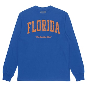 Florida T-shirt | The Sunshine State Graphic Tee | Men and Unisex Florida Shirt | Retro Florida Adventure Style | FLA Beach Souvenir & Gift