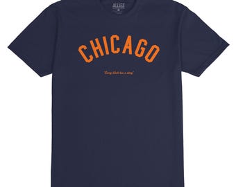 Chicago Story T-Shirt | Vintage Retro Design for Men & Unisex | Celebrate Chicago’s Vibrant Spirit | Perfect Tee for Chicago Lovers
