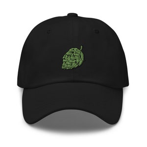 Modern Craft Beer Baseball Cap, Hops Homebrewing Trucker Hat, Microbrewery Embroidered Hat, Accessories for Men, Trendy Beer Lover Gift