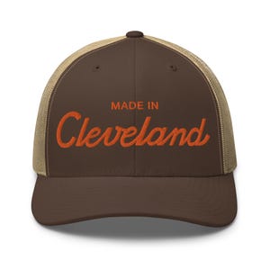Cleveland Trucker Hat | Retro Cleveland Cap | City Pride Hat | Unisex Cleveland Gift | Streetwear Baseball Hat | Vintage Cleveland Cap