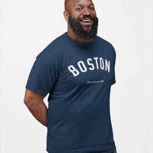 Boston Story T-Shirt | Vintage Retro Design for Men & Unisex | Celebrate Boston’s Rich History | Perfect Tee for Boston Lovers