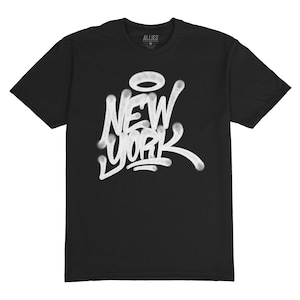 New York T-Shirt | Original Graffiti New York T-Shirt | Unisex T-Shirt für Männer | NYC Streetwear Hemd | New York City Pride Tee für Einheimische