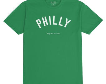 Camiseta de Filadelfia / Camiseta con la historia de Filadelfia / Camiseta de Filadelfia estilo deportivo / Camiseta vintage con el orgullo de la ciudad / Regalo unisex de Filadelfia