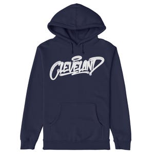 Cleveland Handstyle Hoodie | Original Graffiti Street Art Hoodie | Unisex Cleveland Sweatshirt | Men’s Midweight CLE Hoodie | Gift for Fans