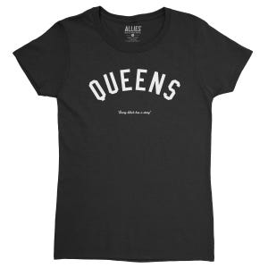 Queens Women&#39;s T-Shirt | Retro NYC Style Tee | Vintage Queens Graphic Top | New York City Fashion | Borough Pride Shirt | Queens Gift Idea