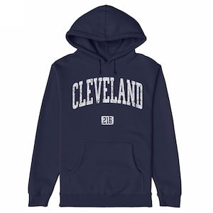 Cleveland Hoodie, Ohio Sweatshirt, Unisex 216 Hoodie, Cleveland Ohio Gift, Midwest Hoodie, City Pride Pullover