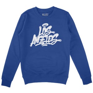 Los Angeles Handstyle Sweatshirt | Original L.A. Graffiti Street Art Crewneck | Unisex LA California Shirt | Urban Los Angeles Gift