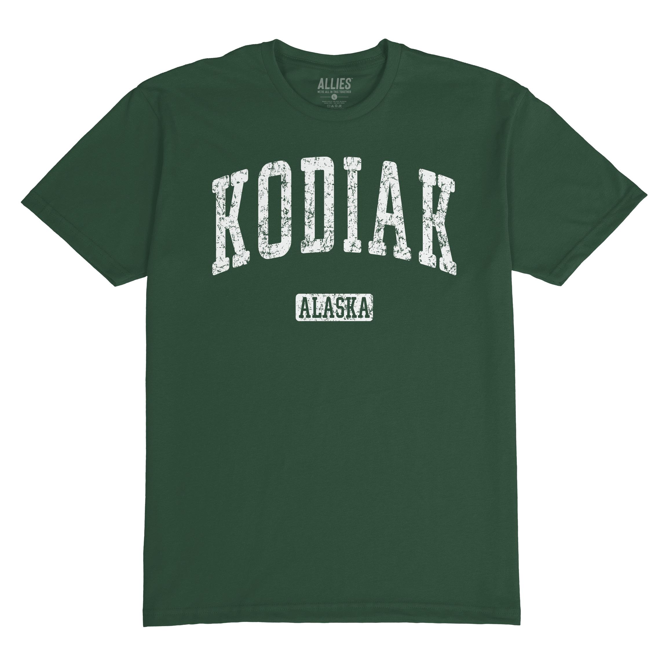 Un ours Kodiak ou un ours brun Kodiak (Ursus arctos midendorffi) du livre « Alaska, Our