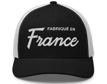 France Trucker Hat | Retro France Cap | French Pride Hat | Unisex
