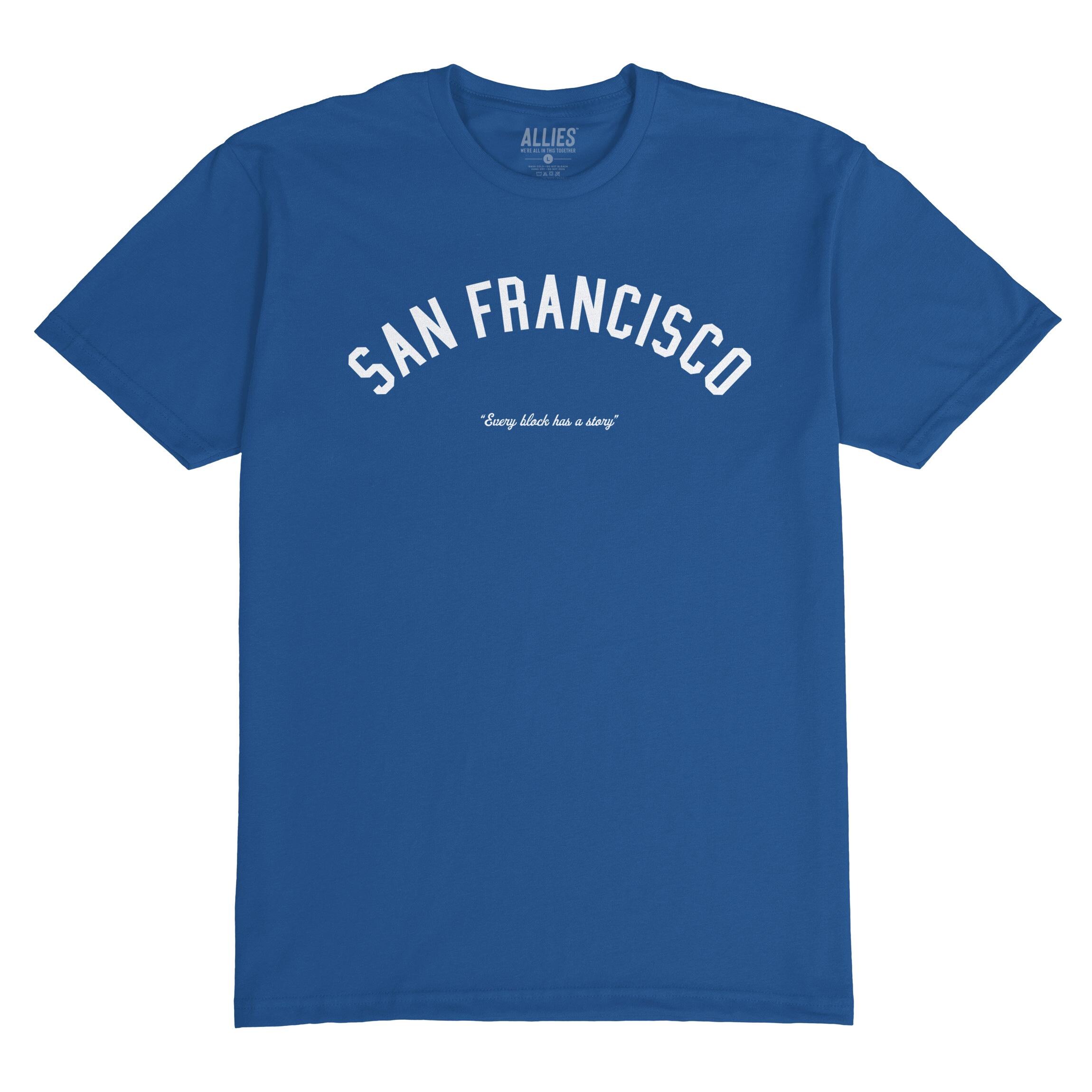 サンフランシスコストーリーTシャツ | メンズ＆ユニセックス向け