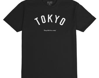 Tokyo T-Shirt | Retro Tokyo Story Athletic Tee | Unisex Tokyo Shirt | Japan City Shirt for Travelers | Tokyo Neighborhood Shirt