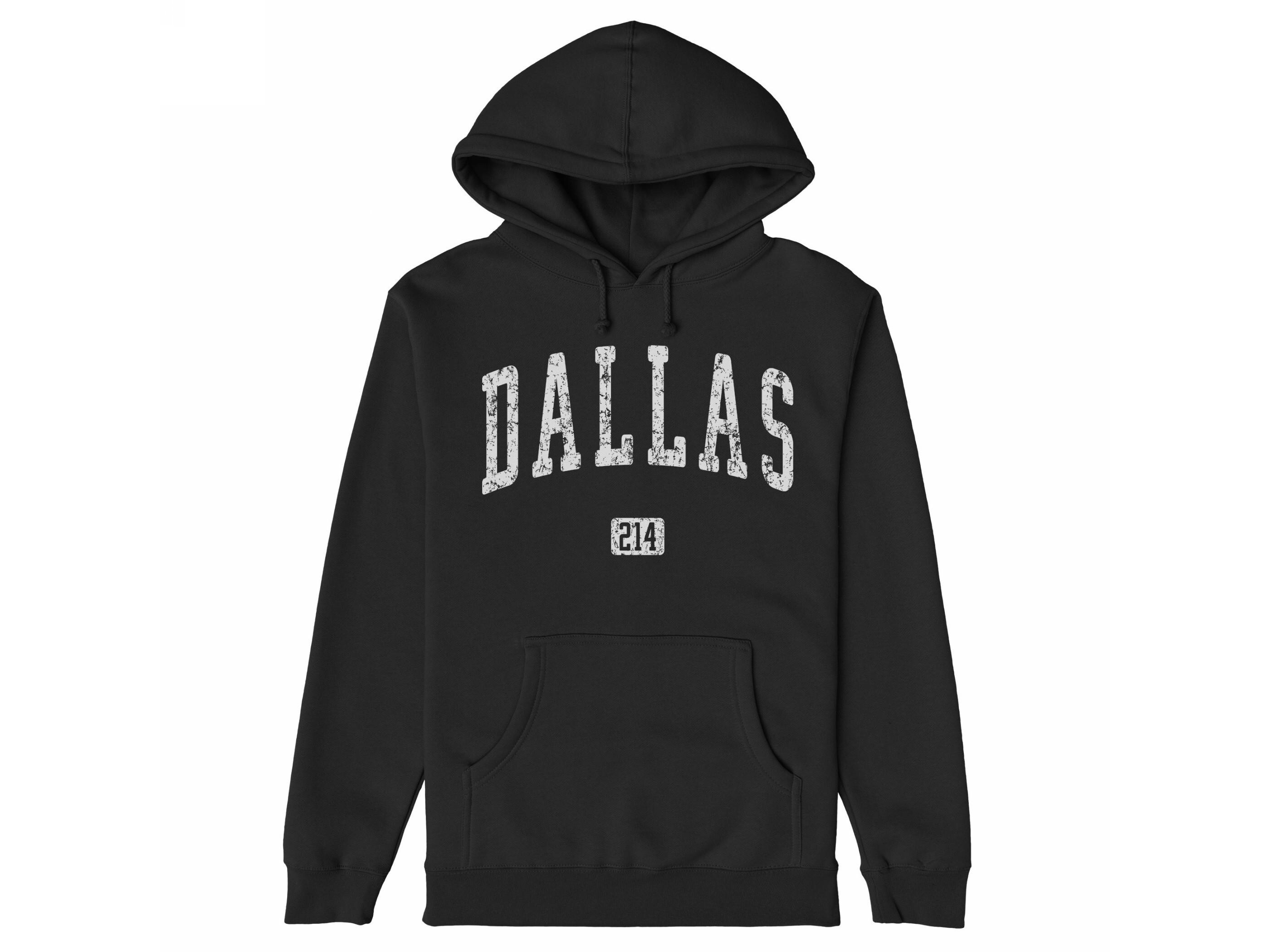 Dallas 214 Hoodie | Area Code 214 Dallas Hoodie | Mens Dallas