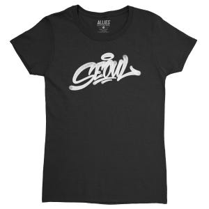 Seoul Graffiti Women&#39;s T-Shirt | Urban Street Art Design | Trendy Korean Fashion | Unique Seoul Graphic Tee | Gift for Art Lovers