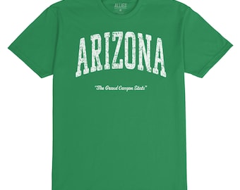 T-shirt Arizona | Vintage T-shirt Arizona | Uniseks souvenirshirt Arizona | Arizona-shirt voor woestijnliefhebbers en reizigers