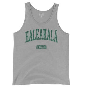Haleakala Hawaii Tank Top | Retro Nationalpark Ärmelloses Shirt | Vintage Maui Tanktop | Unisex T-Shirt | Hawaii Geschenk für Ihn