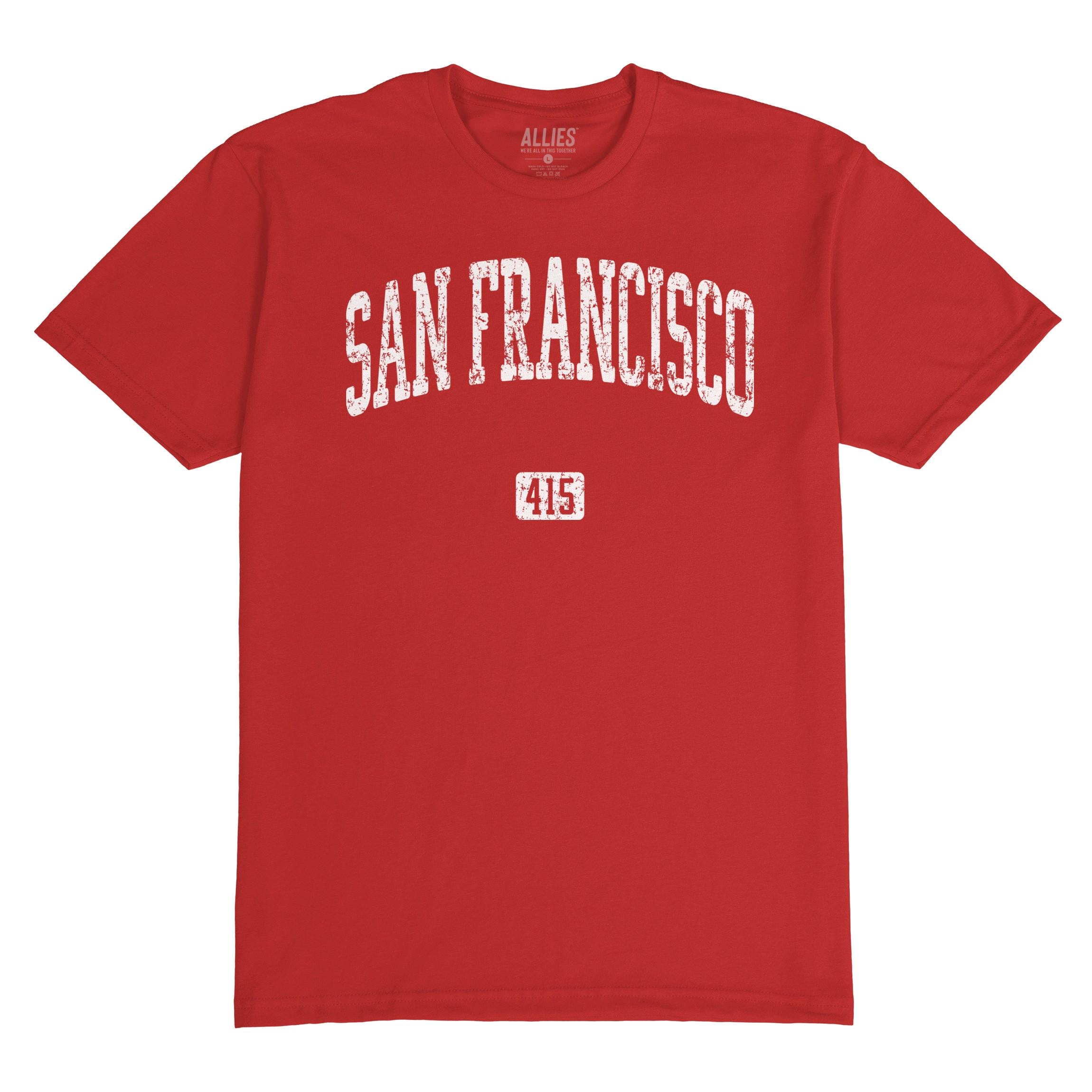 San Francisco 415 Shirt, Comfort Colors T-shirt, Long Sleeve, Kids