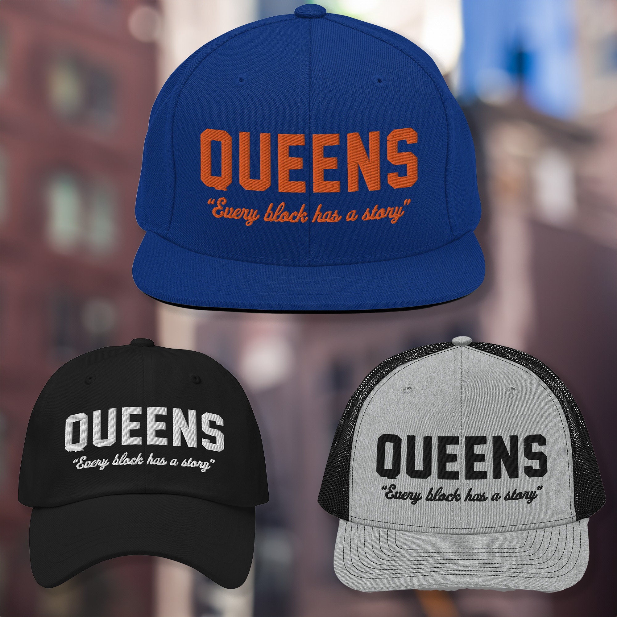 Queens Hat | NYC Pride Snapback Hat, Dad Hat, and Trucker Hat