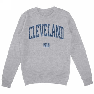 Cleveland Sweatshirt, Unisex Ohio Crewneck, 216 Area Code Sweater, Midwest Apparel, Cleveland Gift, City Pride Shirt