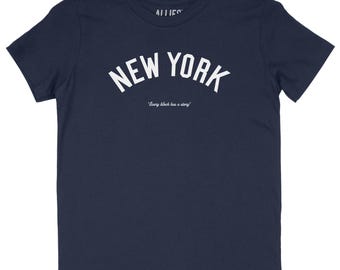 New York City Kids T-Shirt | Retro Athletic Style Youth Tee | Vintage Unisex NYC Shirt for Boys, Girls, and Teens