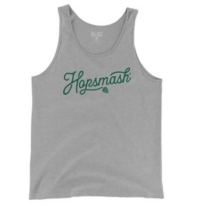 Hopsmash Craft Beer Tank Top | Men’s Beer Shirt | Unisex Beer Lover Apparel | Funny Brewery Tank | Gift for Beer Drinkers | Summer Beer Tee