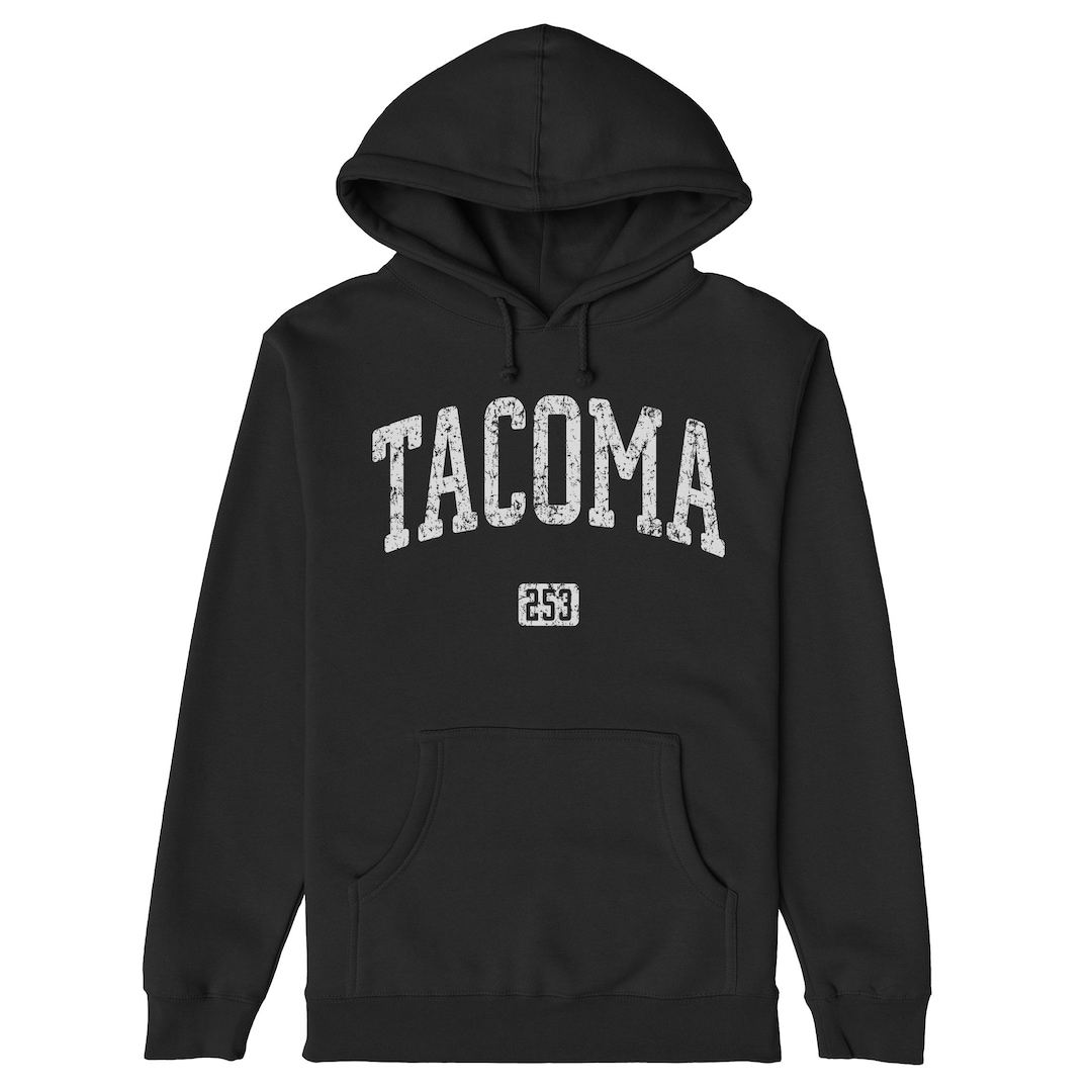 Tacoma 253 Hoodie | Area Code 253 Shirt | Vintage Washington